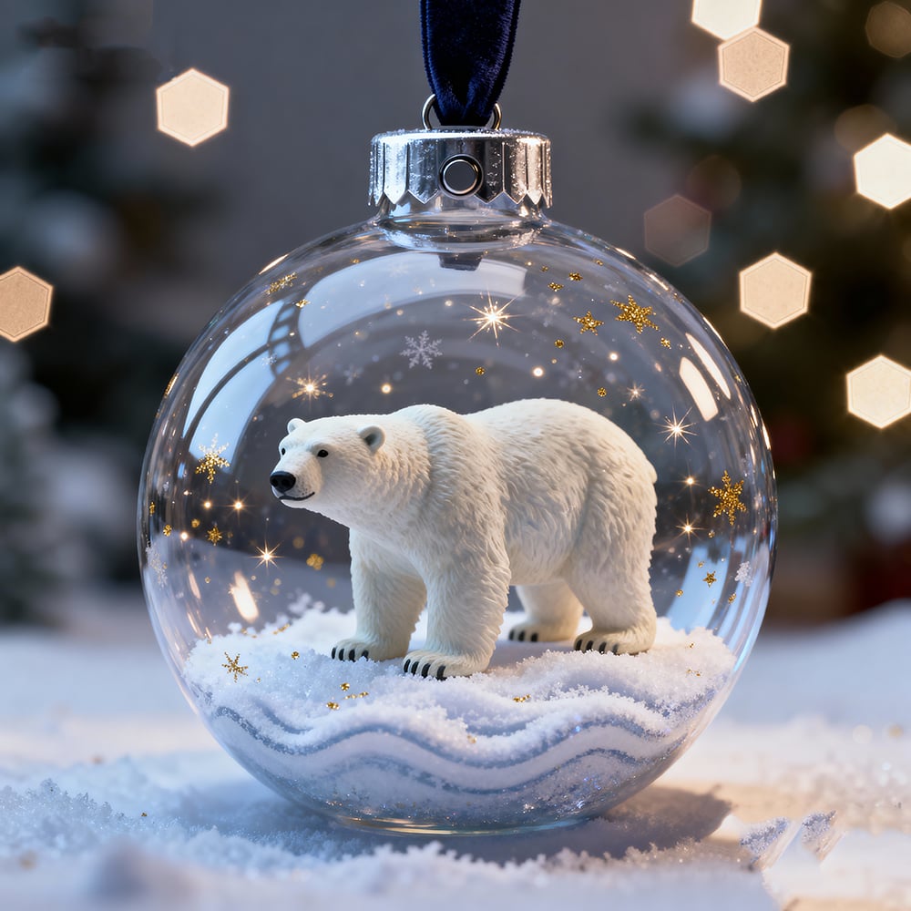 🔥2026 Wildlife Wonders Crystal glass ornament (3D)