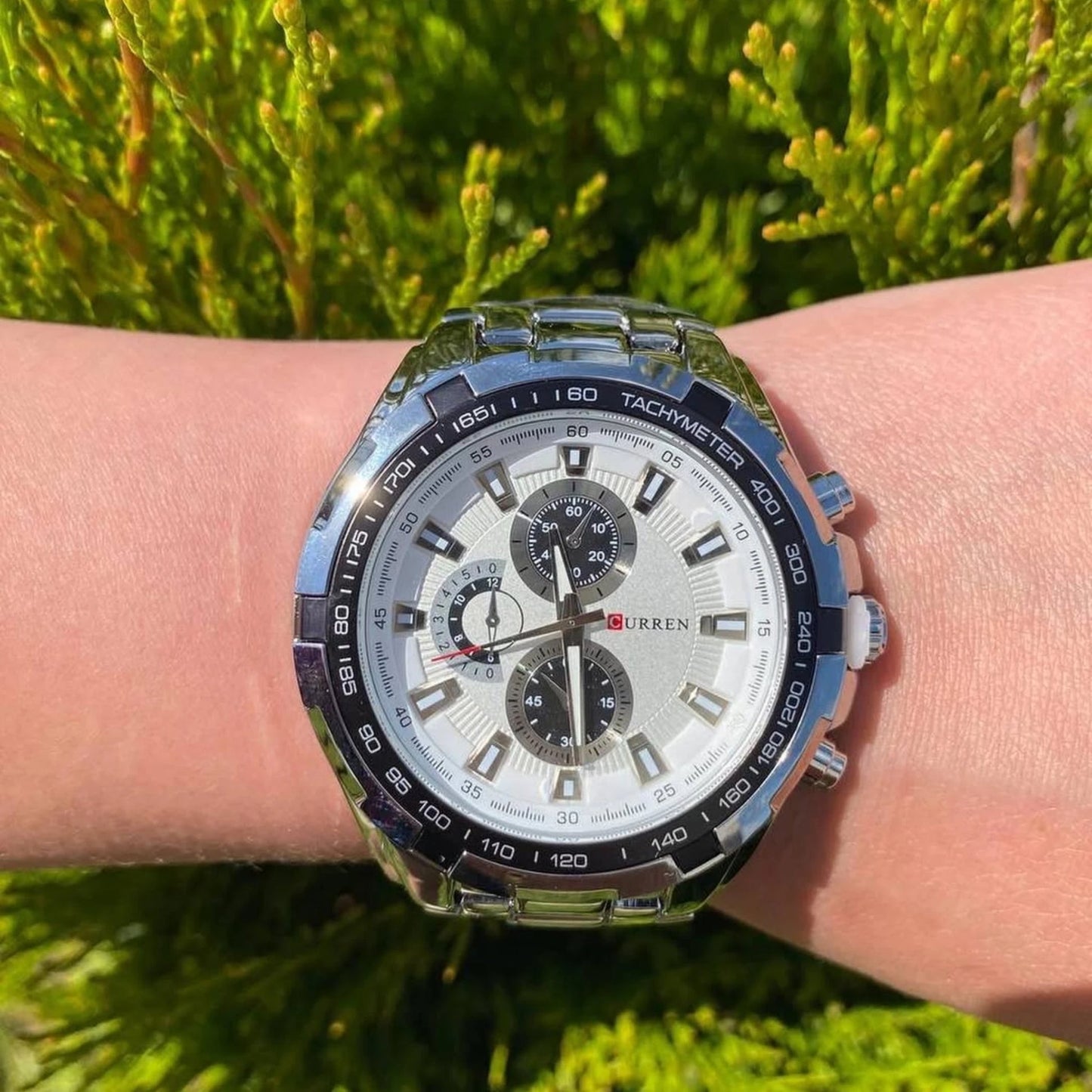 Waterproof quartz watch for men