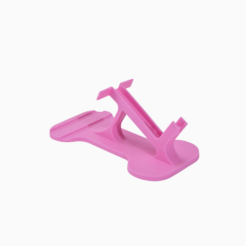 Ergonomic mobile phone and tablet stand for lying on your side in bed