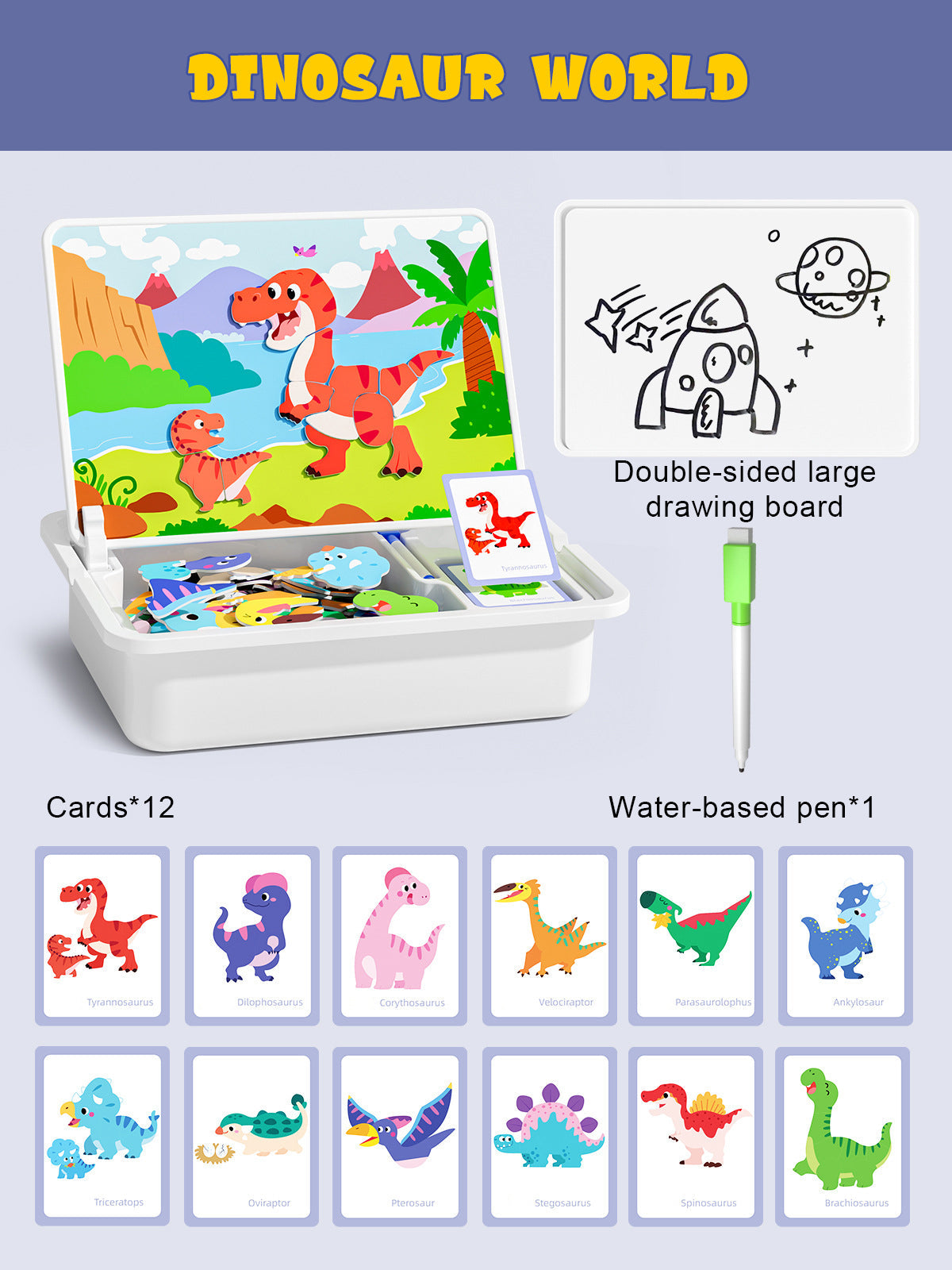 Magnetic Face Puzzles