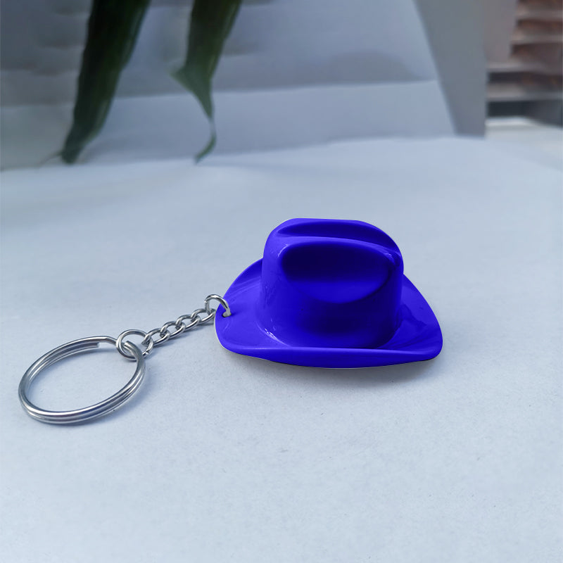 🤠 Cowboy Hat Bottle Opener Keychain – The Wild West in Your Pocket!