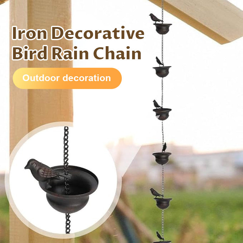 Decorative Bird Rain Chain