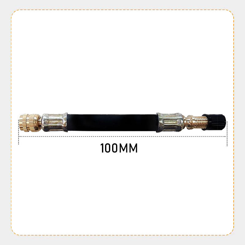 Universal flexible tire valve extension