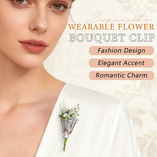 Wearable Flower Bouquet Clip