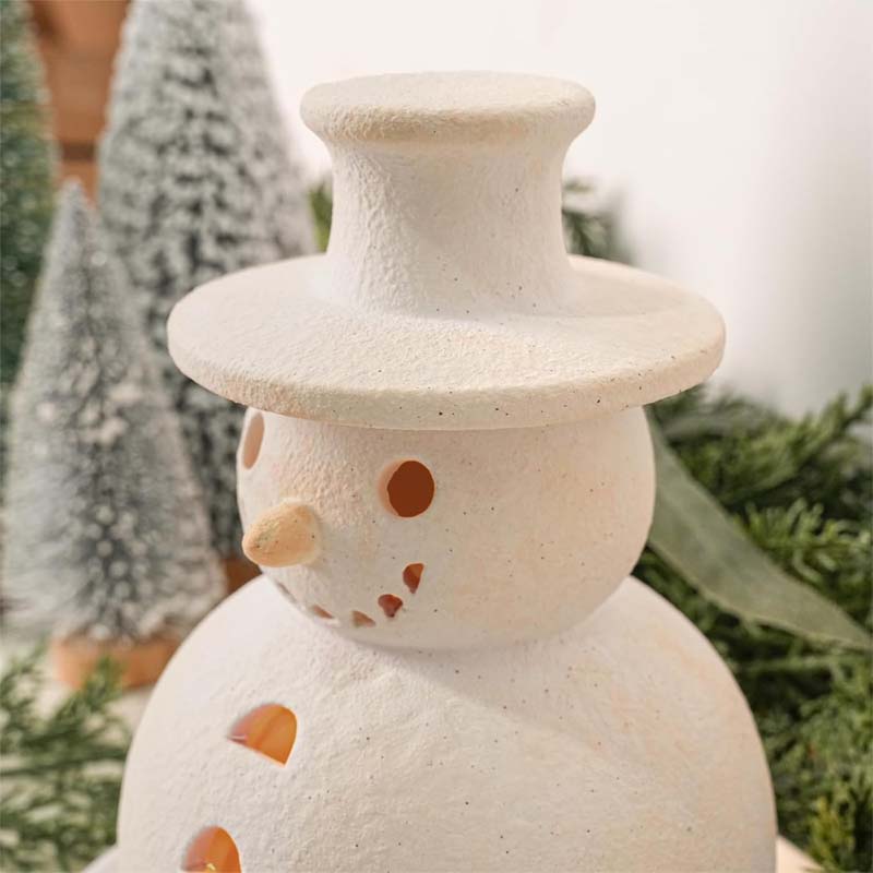 Terracotta Snowman