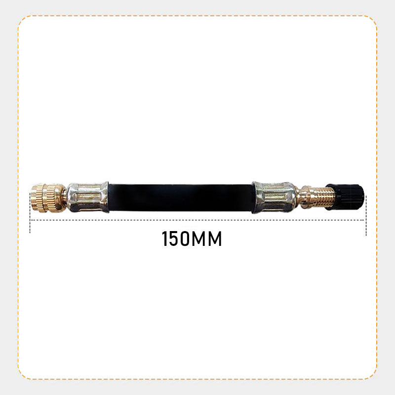 Universal flexible tire valve extension