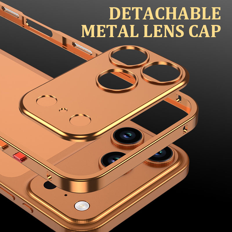 Metal Lens Aluminum Alloy Frame Mobile Phone Case