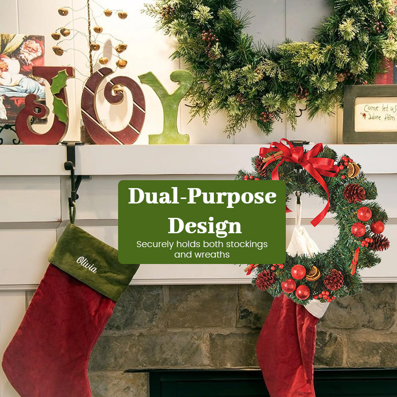Fireplace Stocking|Garland Hanger