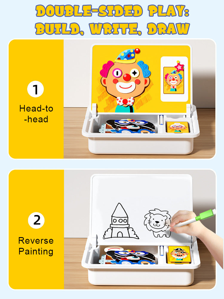 Magnetic Face Puzzles