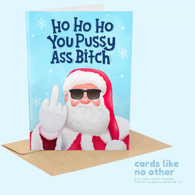 🔥Christmas Sale 49% Off🎄🎅Greetings Funny Inappropriate Christmas Card 9-Piece Set