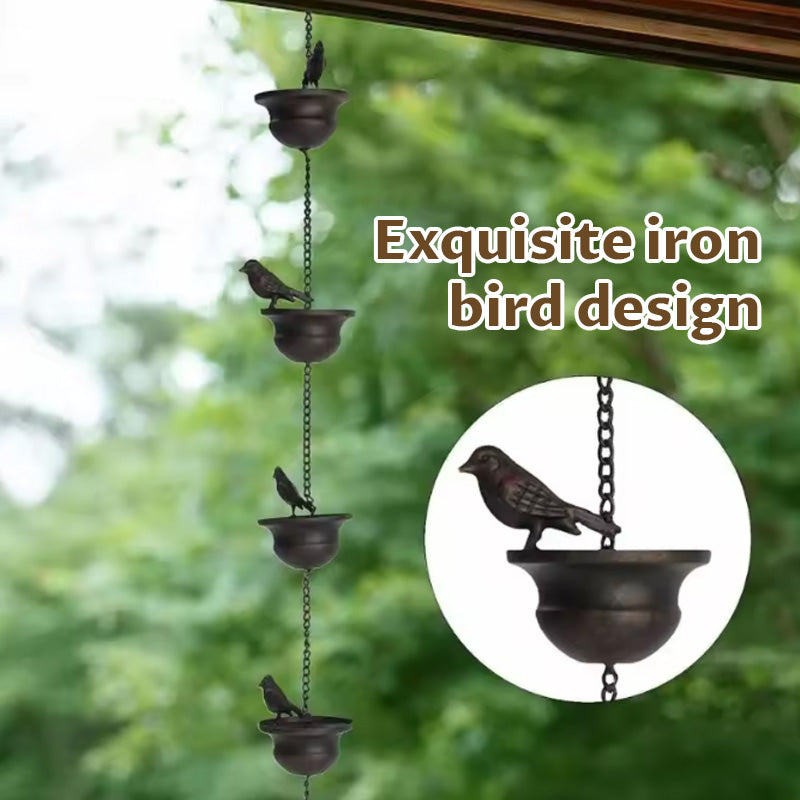 Decorative Bird Rain Chain