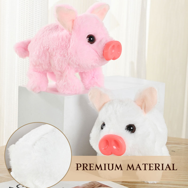 Electric Walking Pig Plush Toy