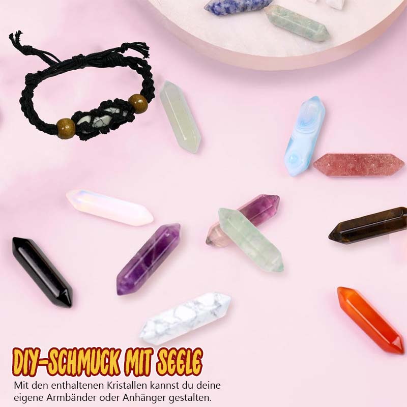 Advent calendar Crystal Healing Stone Set