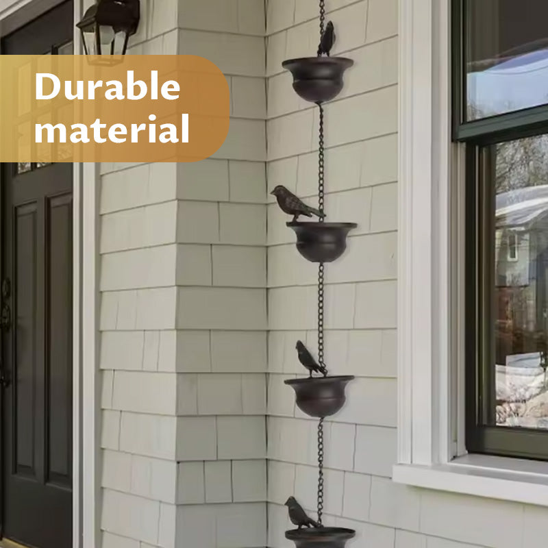 Decorative Bird Rain Chain