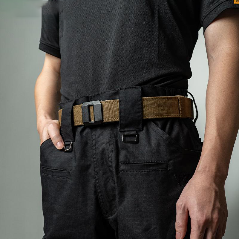 Men's 47.24 inch adjustable tactical belt