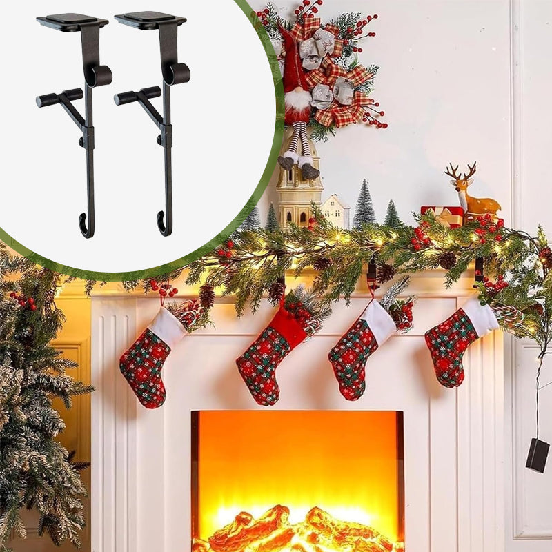 Fireplace Stocking|Garland Hanger
