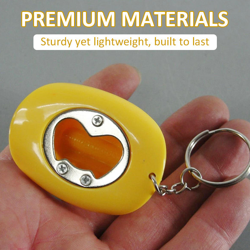 🤠 Cowboy Hat Bottle Opener Keychain – The Wild West in Your Pocket!