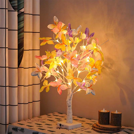 Butterfly LED Birch Tree Lights