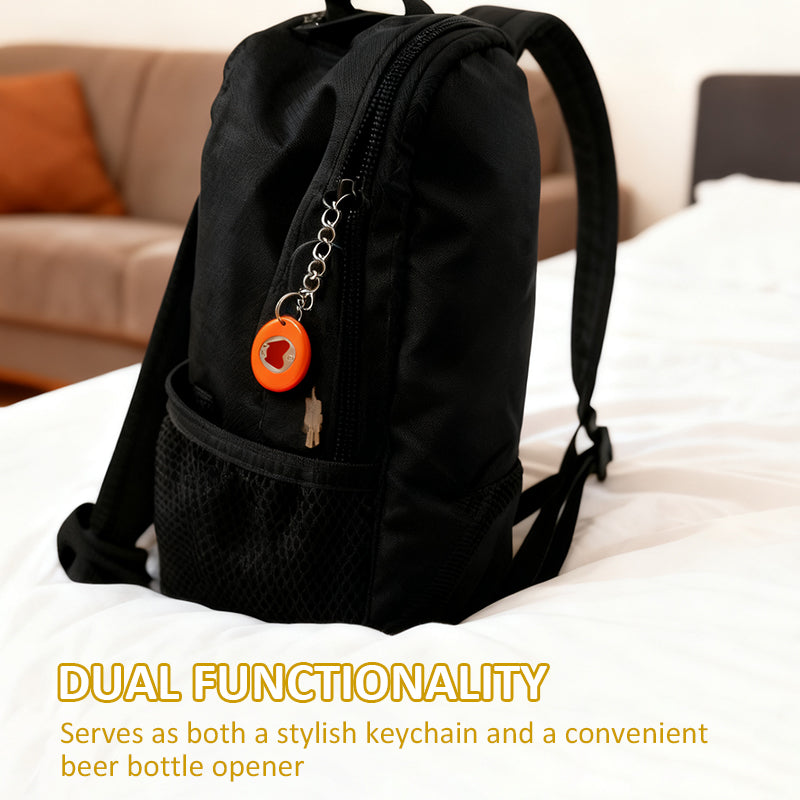 🤠 Cowboy Hat Bottle Opener Keychain – The Wild West in Your Pocket!