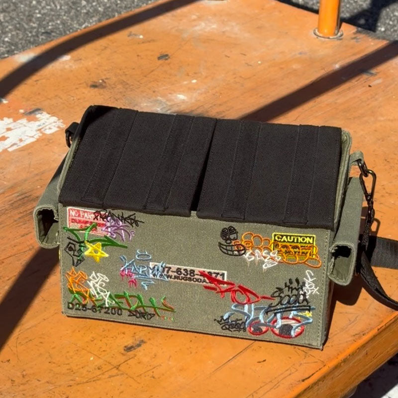Urban Rebel Graffiti Crossbody Bag