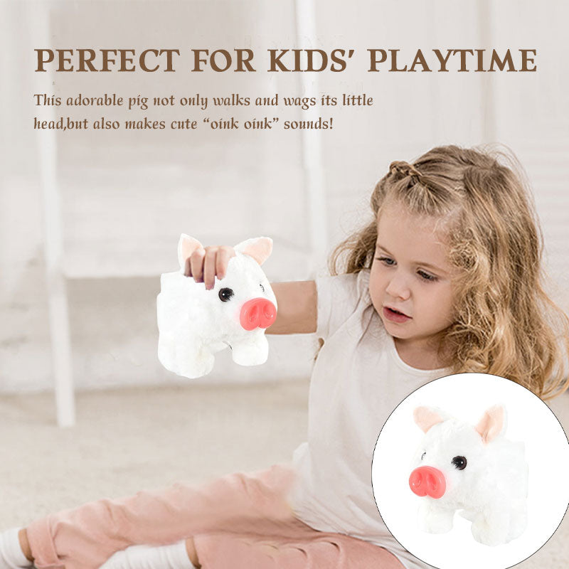 Electric Walking Pig Plush Toy