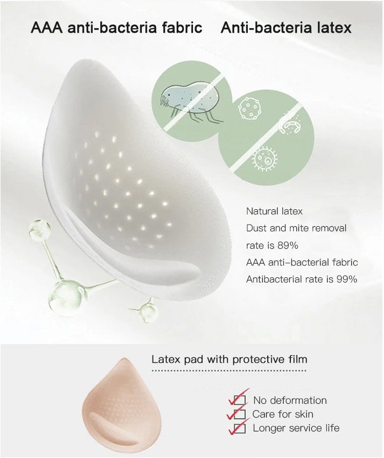 🎁Women's Ribbed Push Up Adjustable Wireless Bra