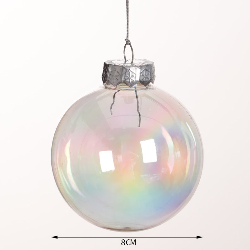 ๐ Clear Christmas Ornament Balls