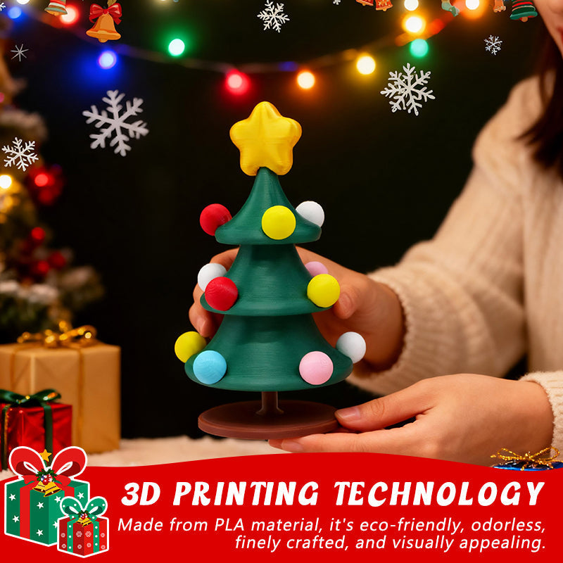 🎄 3D-printed swinging Christmas tree