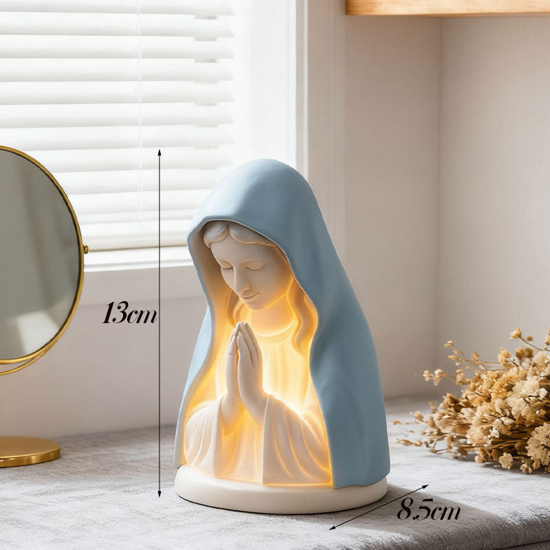 Night light for prayer from the Virgin Mary