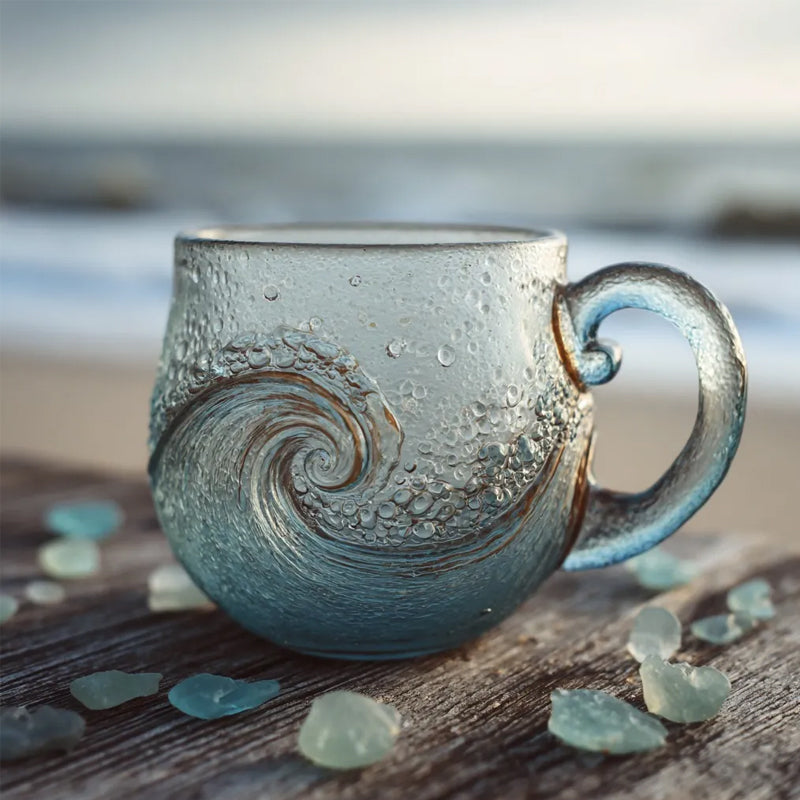🌊Sea Wave Mug: Your Daily Escape – Calm Coastal Vibes in Every Cup of Tea/Coffee