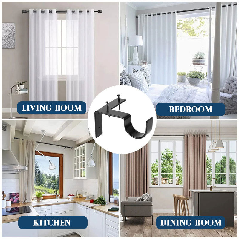 Punch-free Curtain Rod Bracket