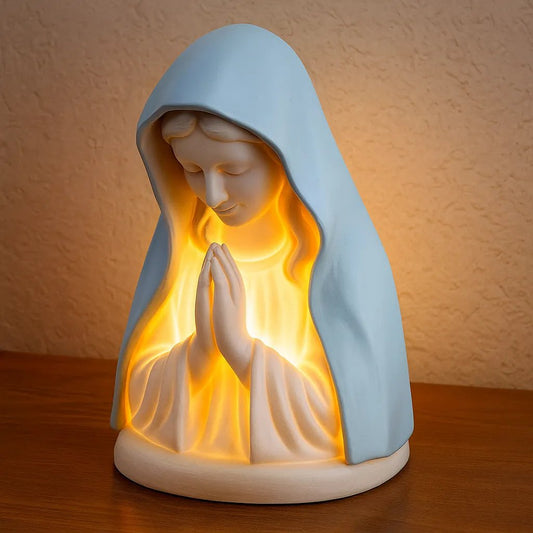 Night light for prayer from the Virgin Mary