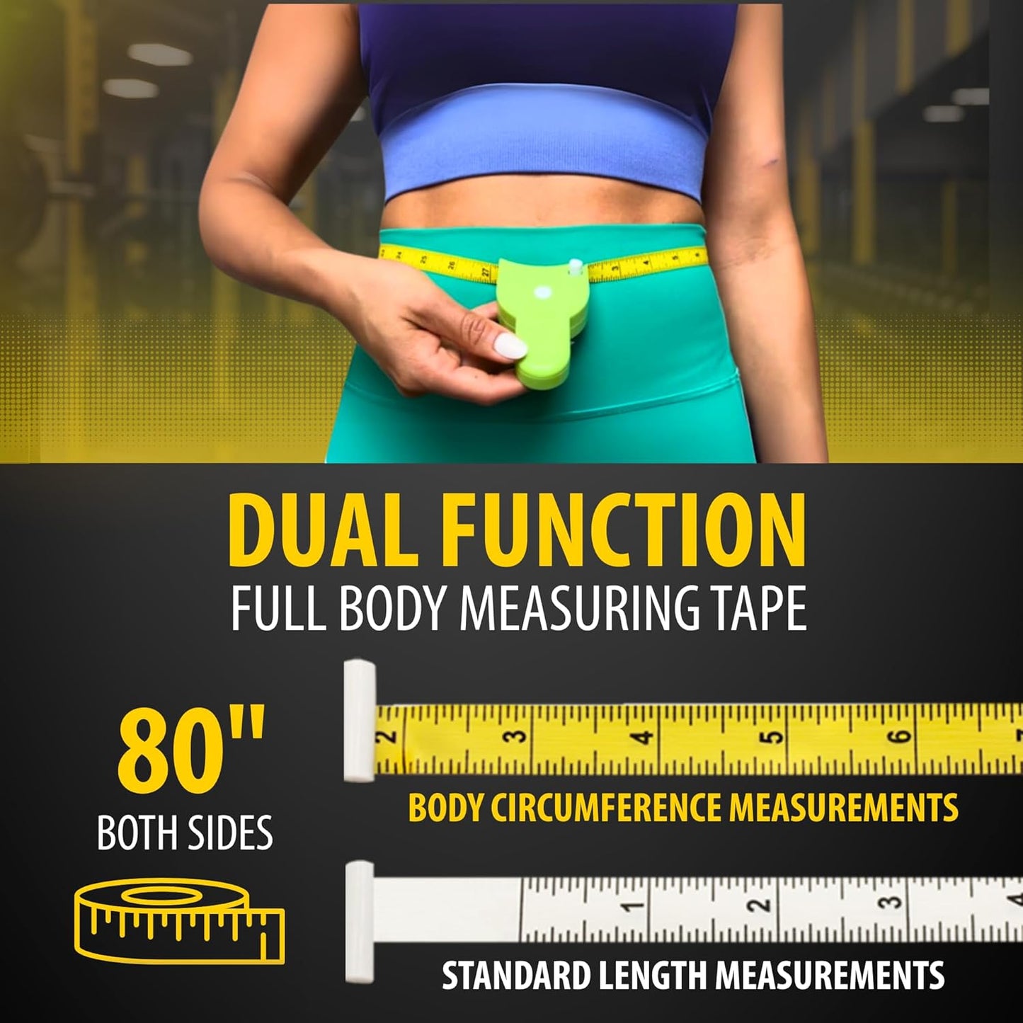 Retractable Fitness Tape Measure