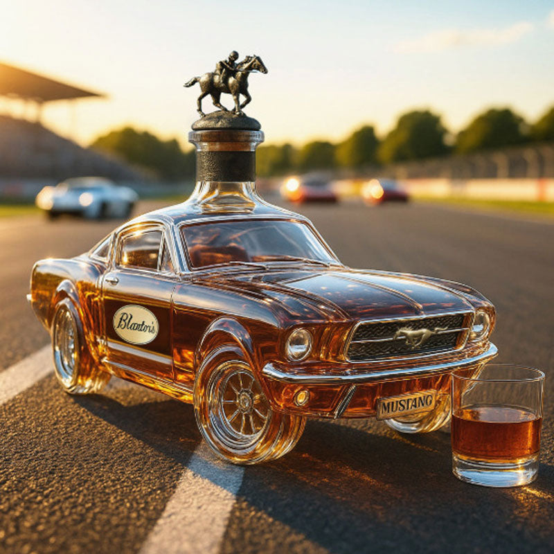 Bronco Whiskey Bottle
