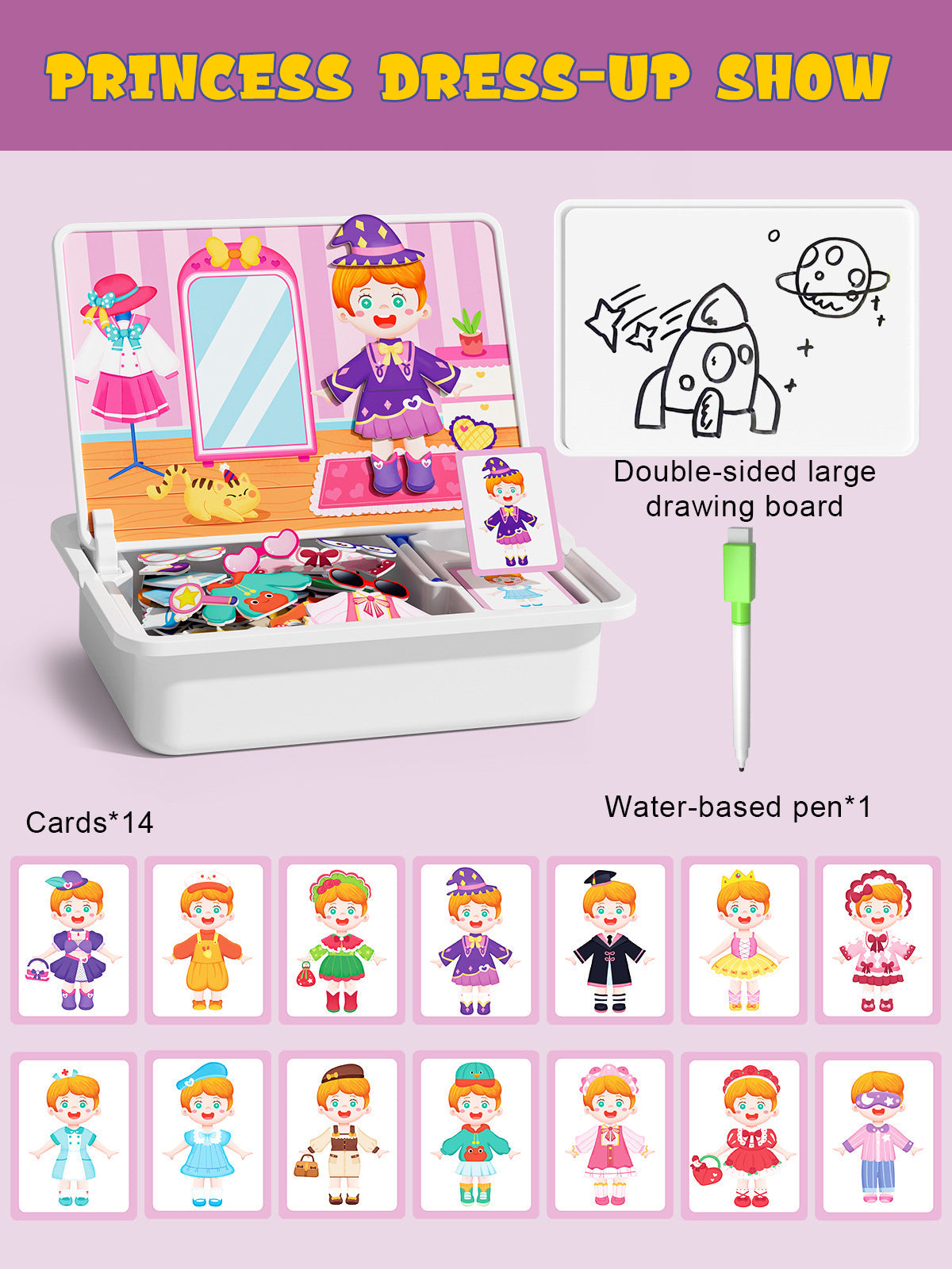 Magnetic Face Puzzles