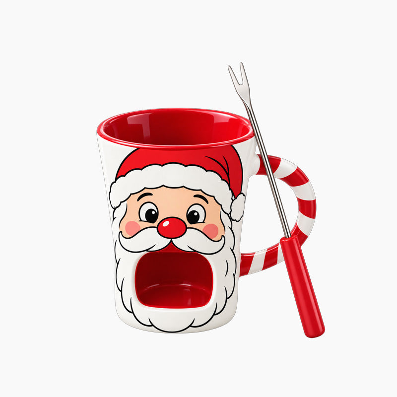 Christmas Chocolate Fondue Mug