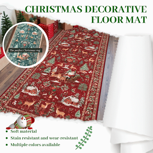 🦌Christmas Deer Santa Rug