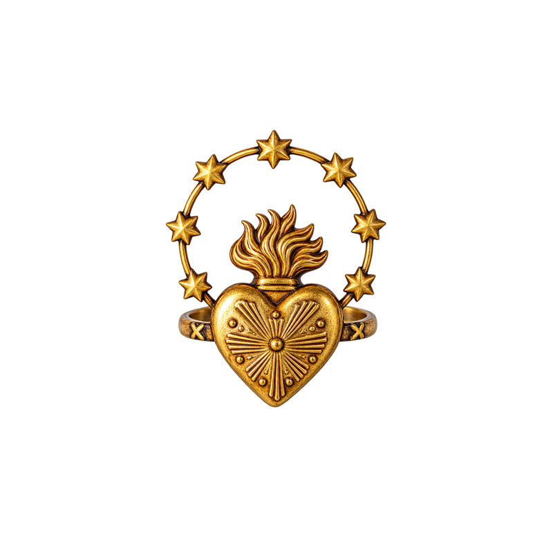 Sacred Heart Religious Napkin Ring