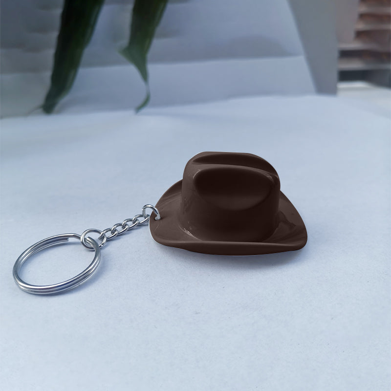🤠 Cowboy Hat Bottle Opener Keychain – The Wild West in Your Pocket!