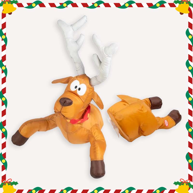 Crashing Reindeer and Santa Claus Set