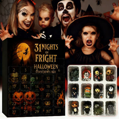 🎃Countdown Calendar 2025: 31 Days of Witty Halloween Fun!