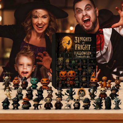 🎃Countdown Calendar 2025: 31 Days of Witty Halloween Fun!