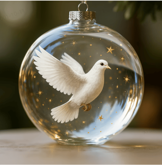 🔥2026 Wildlife Wonders Crystal glass ornament (3D)