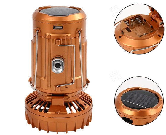 š„šHot Sale 50% OFFš”Portable LED Camping Lantern With Fan