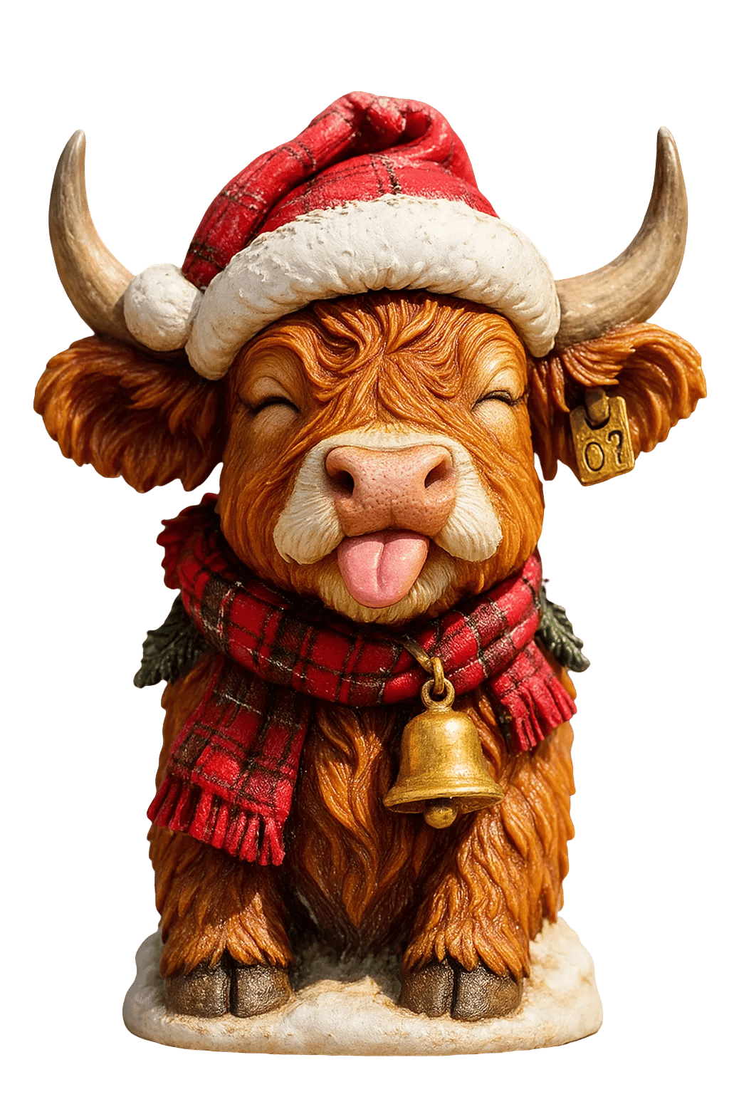 🐮Highland Cow Advent Calendar 2025🎄✨ - 3D Handmade Highland Cow Doll(24Pcs)