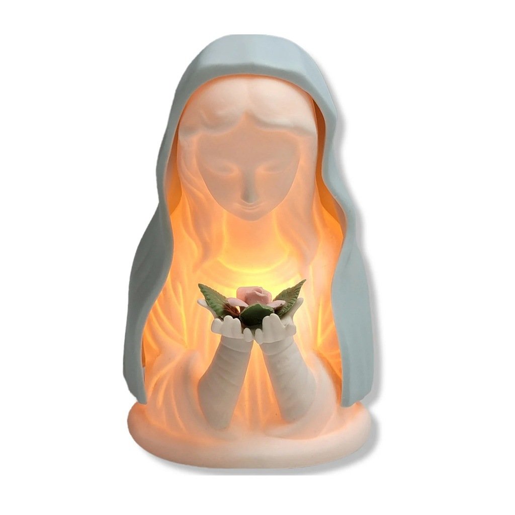 Night light for prayer from the Virgin Mary
