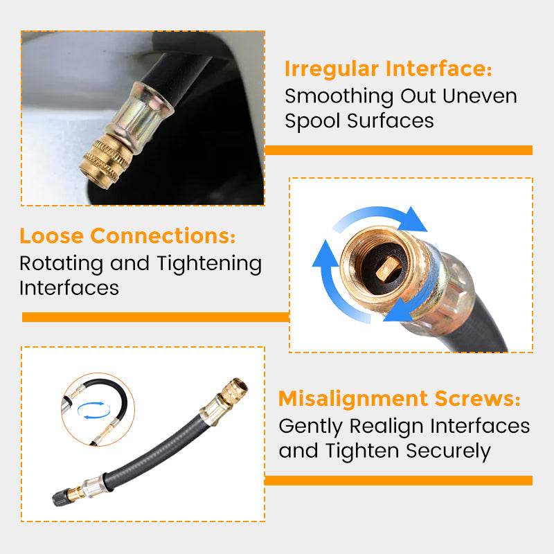 Universal flexible tire valve extension