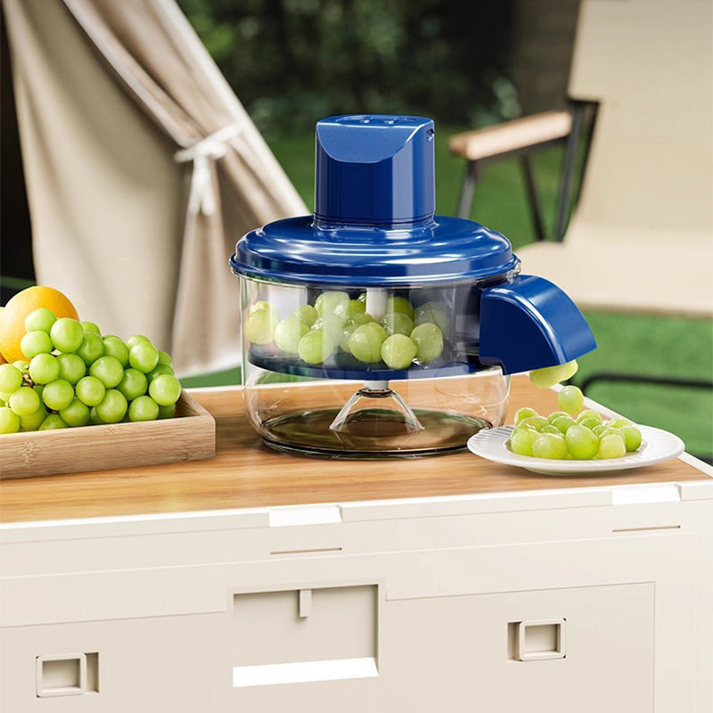 Electric peeler: Peel fruit and vegetables effortlessly in seconds – no sticking, no effort!