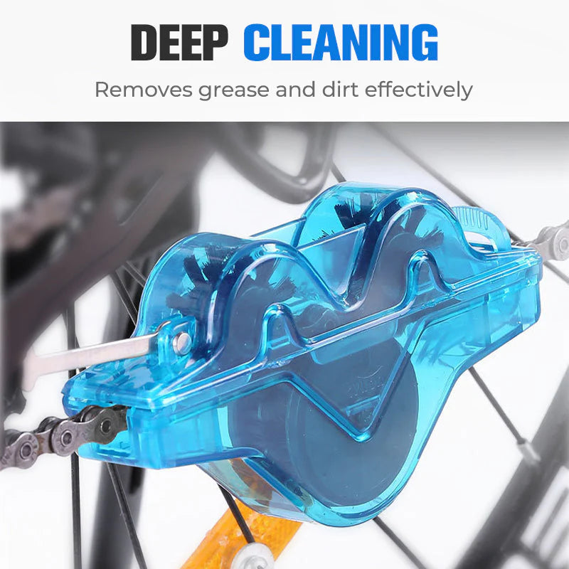 🔥Clean and maintain your bike effortlessly ✨Bicycle chain cleaner