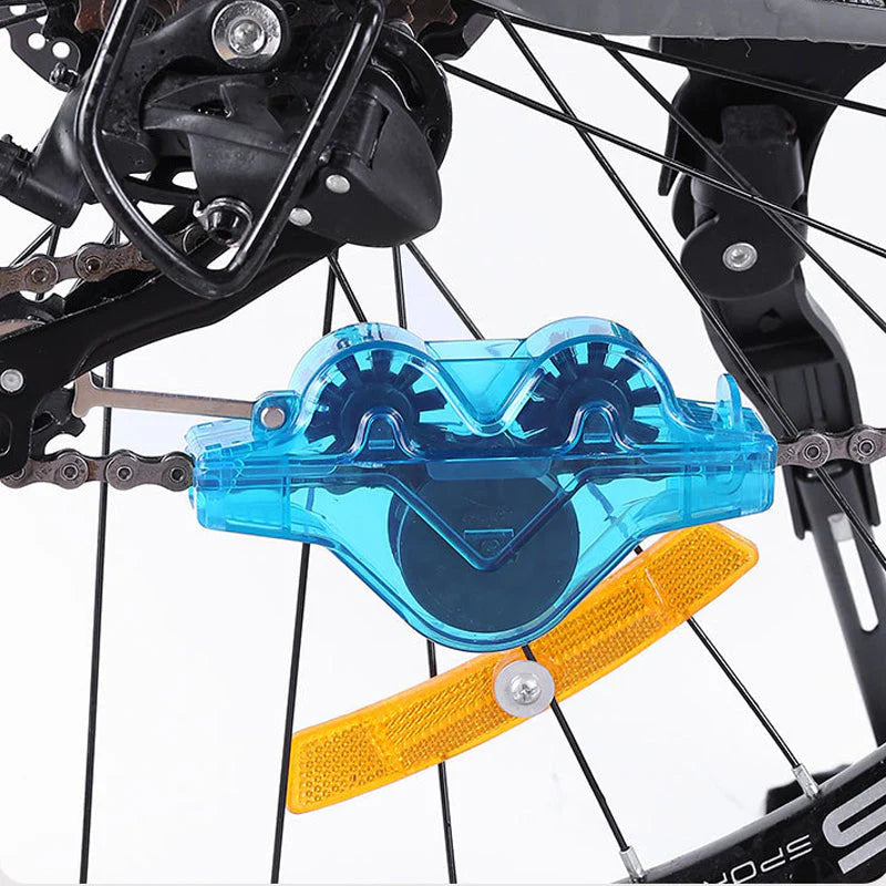 🔥Clean and maintain your bike effortlessly ✨Bicycle chain cleaner